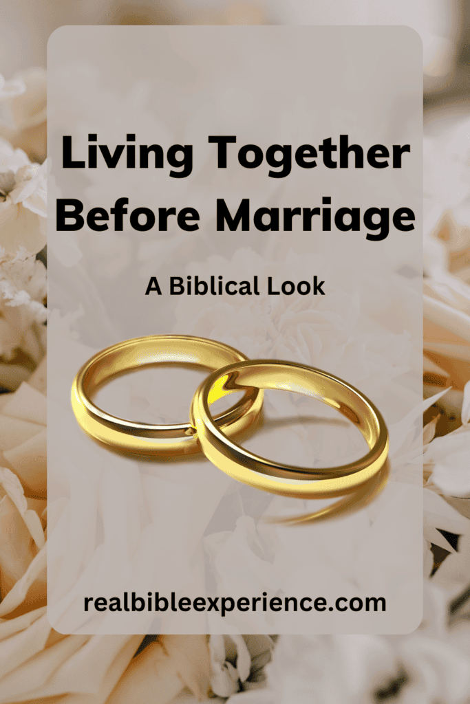 is living together before marriage biblical